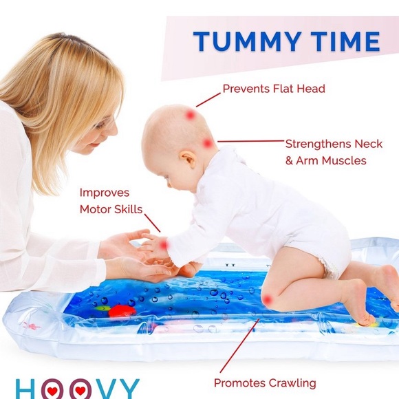New Hoovy Inflatable Tummy Time Water
Play Mat - Picture 6 of 9